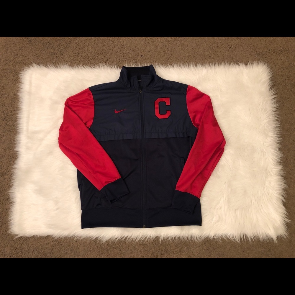 Cleveland Indians Full-Zip Nike LG Jacket